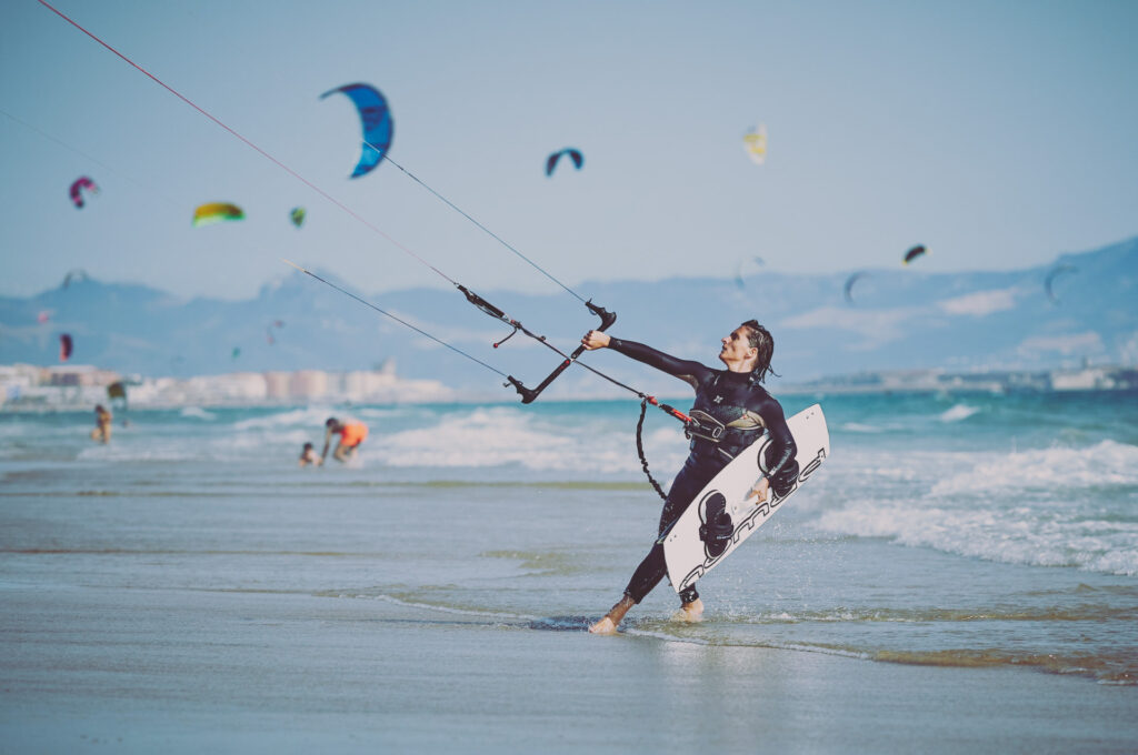 Kite surfing Tarifa Spain